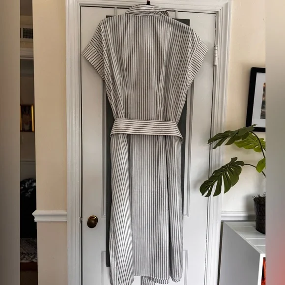 tuckernuck linen stripe callie dress Tuckernuck Linen Stripe Mini Callie Dress